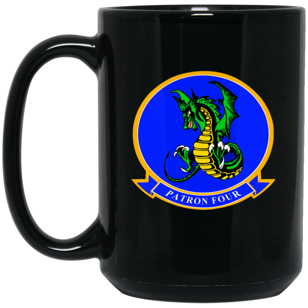 VP 04 3 Black Mug - 15oz