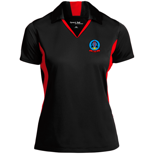 HSL 32 1 Ladies' Colorblock Performance Polo
