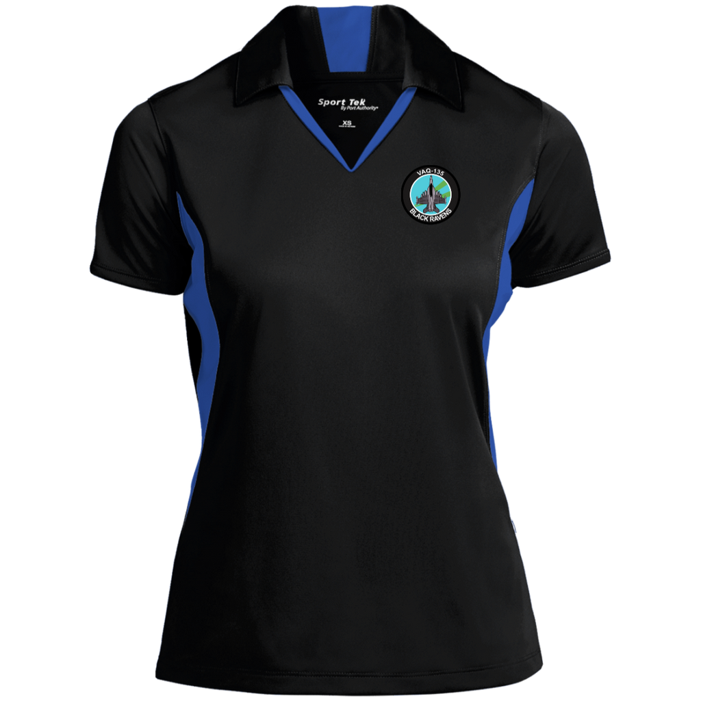 VAQ 135 5 Ladies' Colorblock Performance Polo