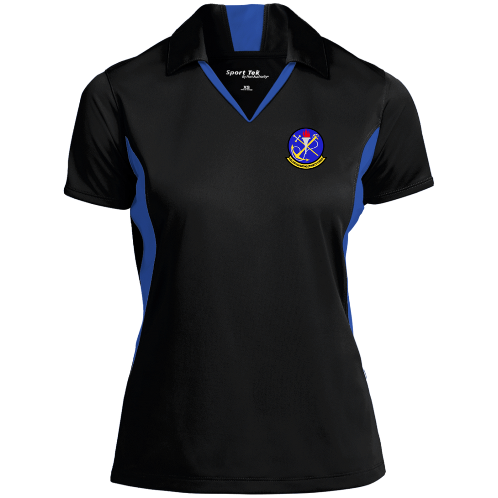 HSL 33 3 Ladies' Colorblock Performance Polo