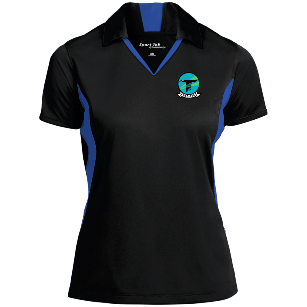 VAQ 135 1 Ladies' Colorblock Performance Polo