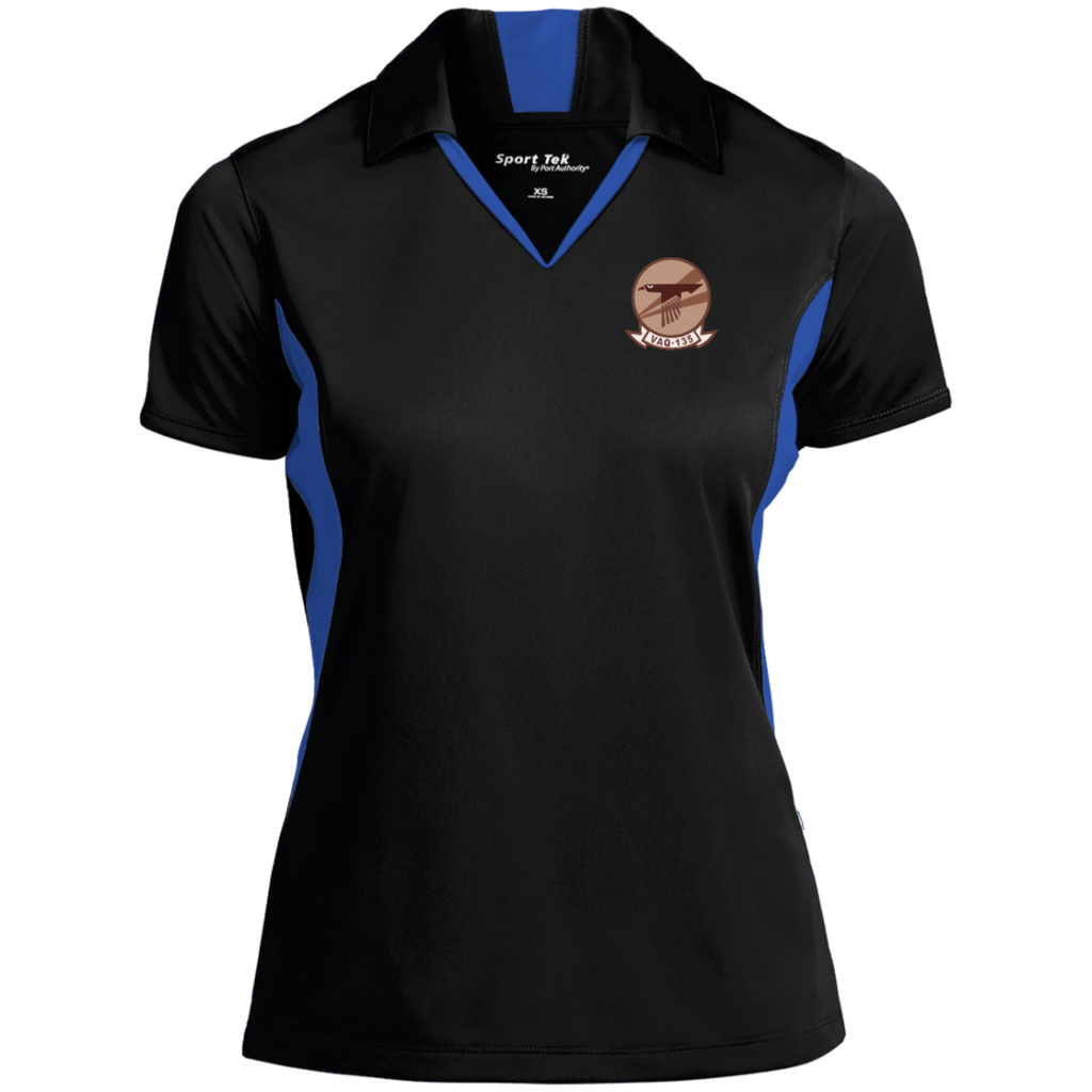 VAQ 135 4 Ladies' Colorblock Performance Polo