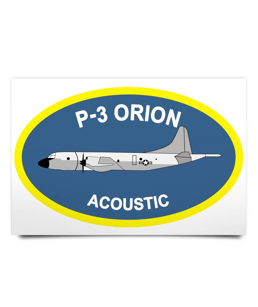 P-3 Orion 4 Acoustic Poster