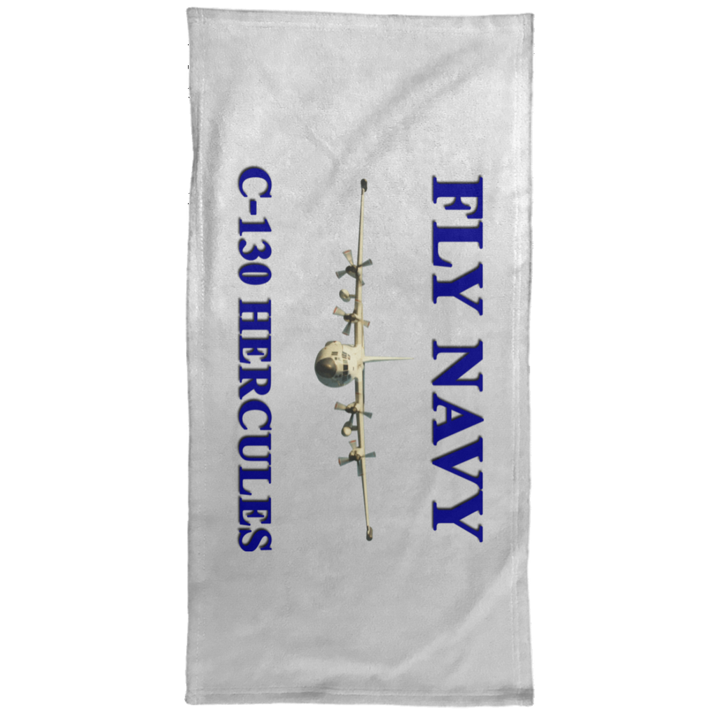Fly Navy C-130 1 Hand Towel - 15x30