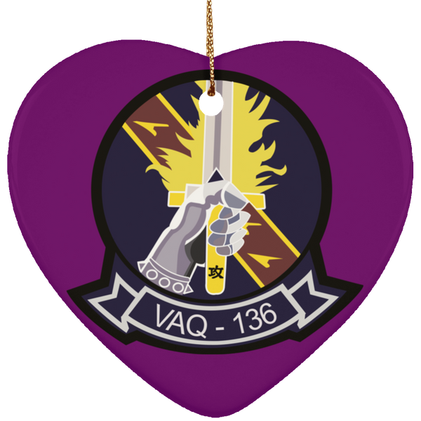 VAQ 136 1 Ornament - Heart