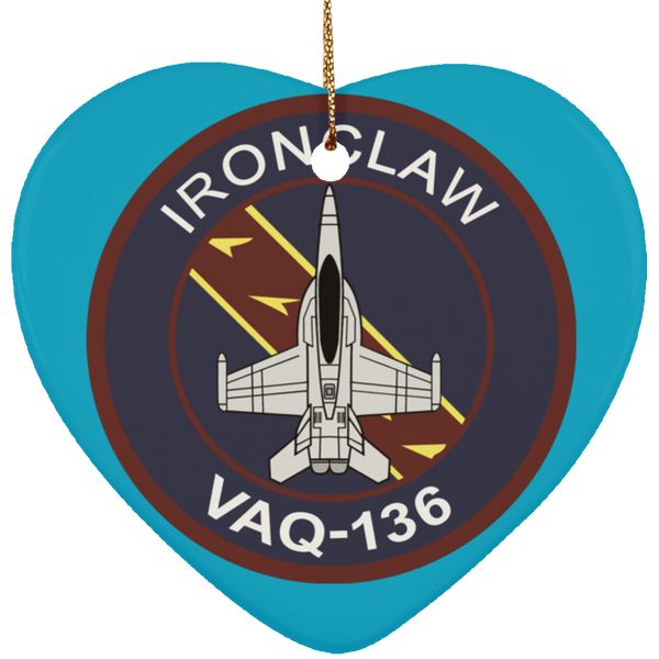 VAQ 136 5 Ornament - Heart