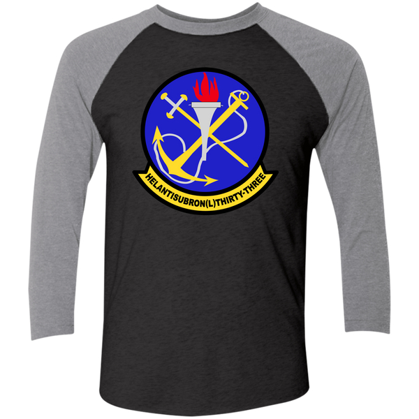 HSL 33 3 Baseball Raglan T-Shirt