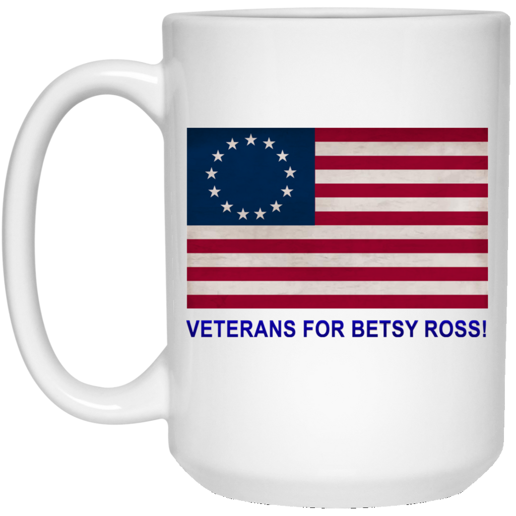 Betsy Ross Vets Mug - 15oz