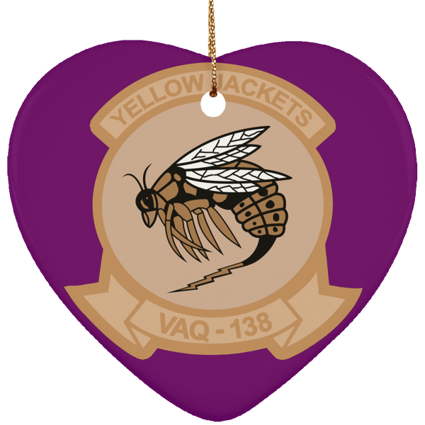 VAQ 138 2 Ornament - Heart