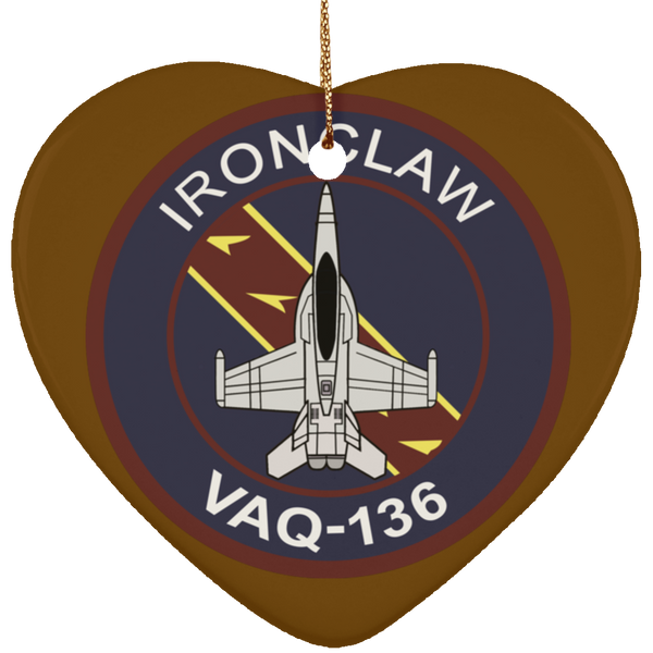 VAQ 136 5 Ornament - Heart