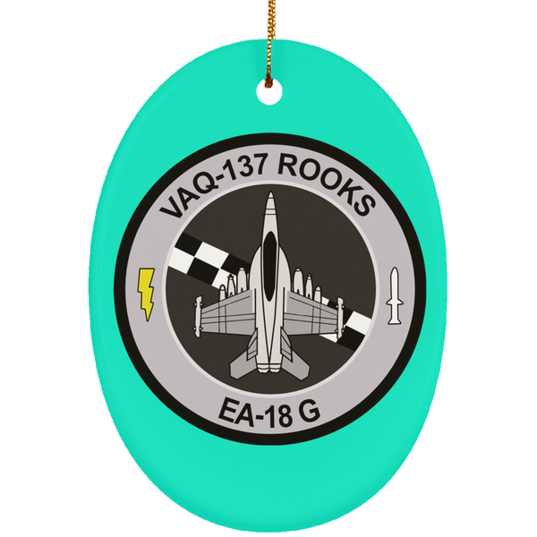 VAQ 137 5 Ornament - Oval