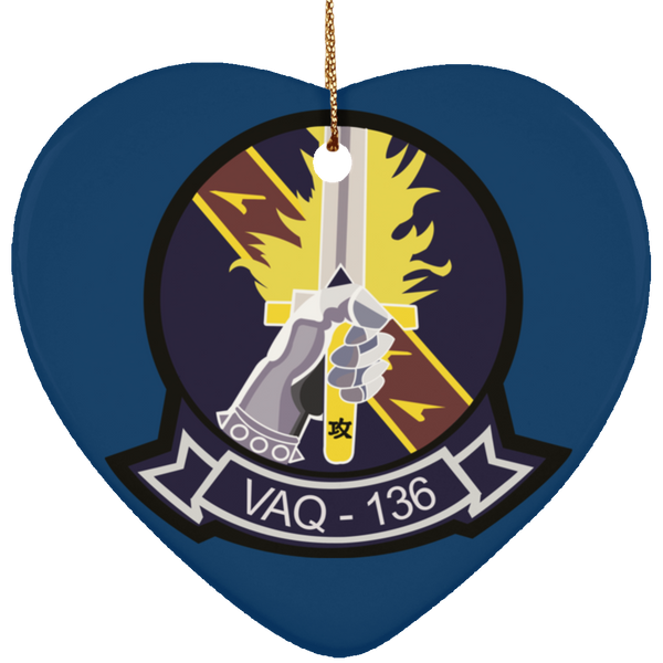 VAQ 136 1 Ornament - Heart
