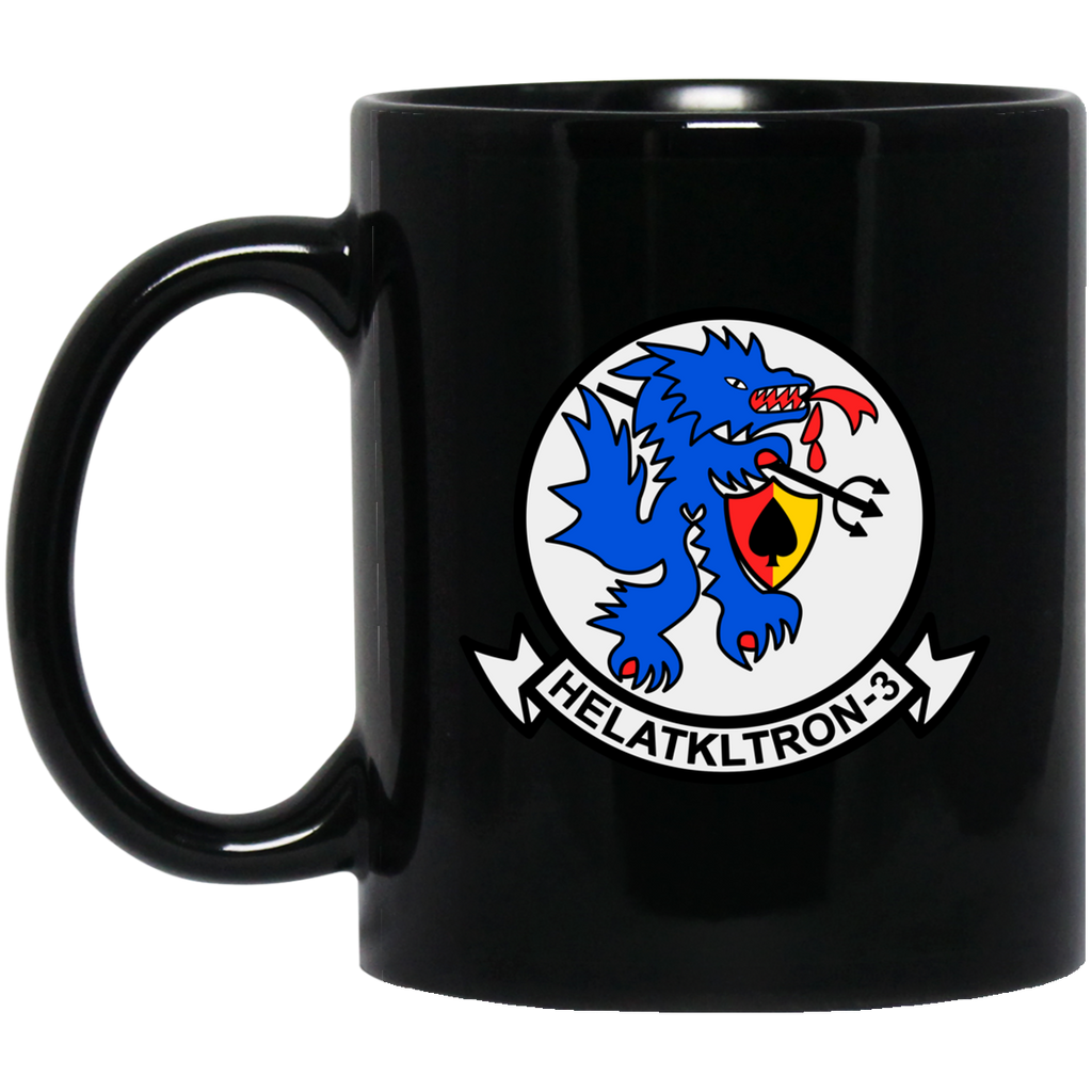 HAL 03 3 Black Mug - 11oz