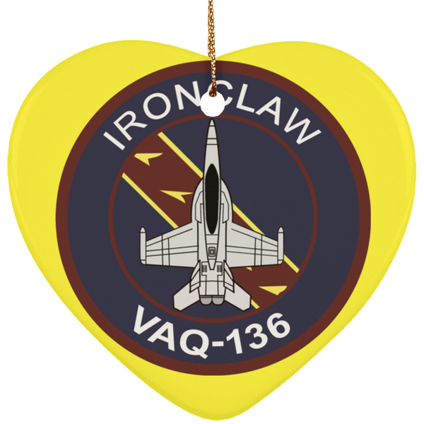VAQ 136 5 Ornament - Heart