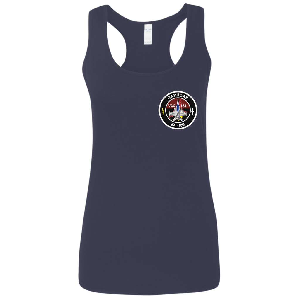 VAQ 134 4c Ladies' Softstyle Racerback Tank