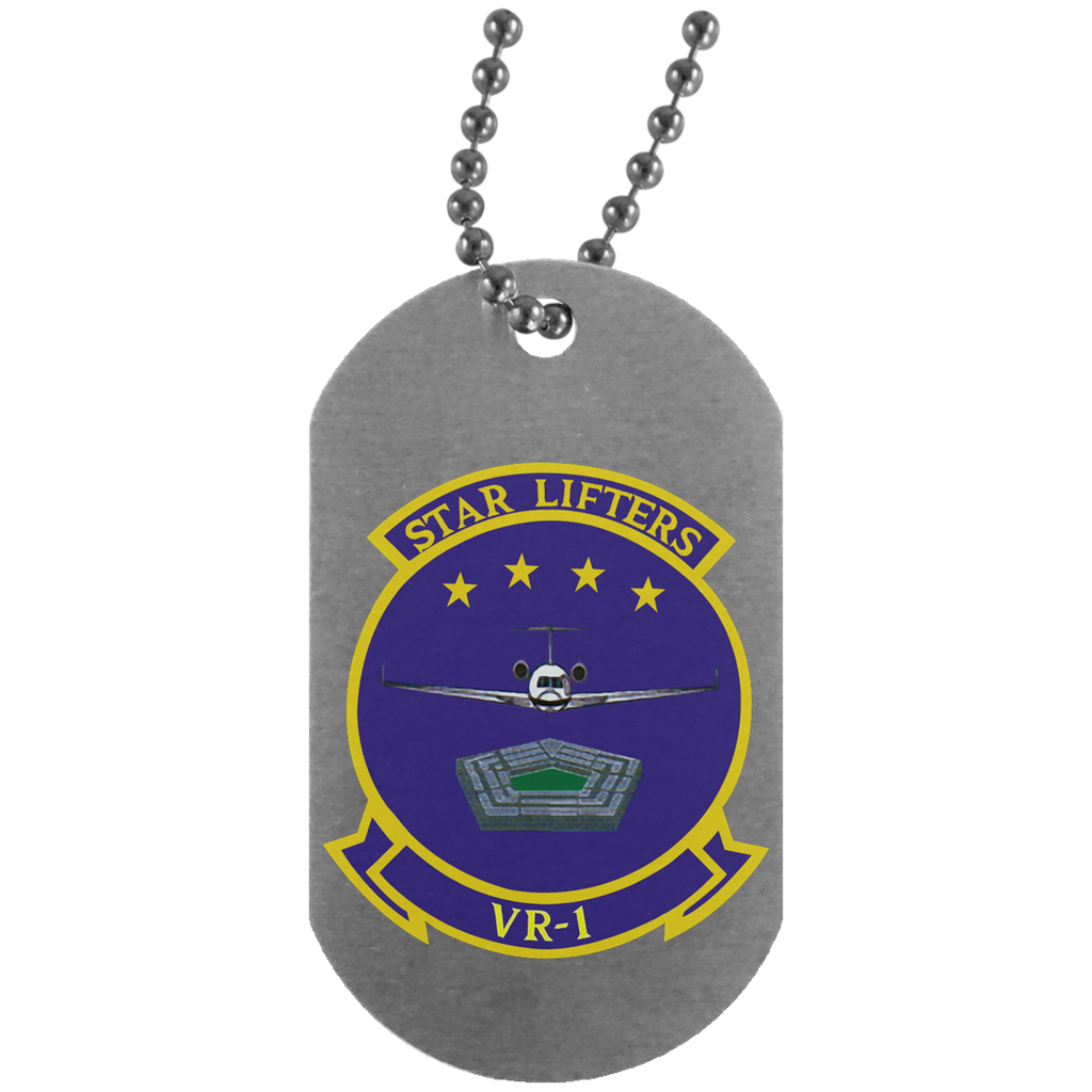 VR 01 Silver Dog Tag