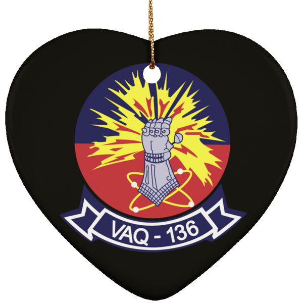 VAQ 136 4 Ornament - Heart