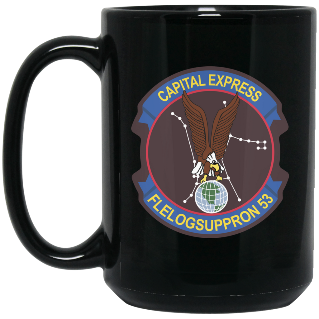 VR 53 1 Black Mug - 15oz