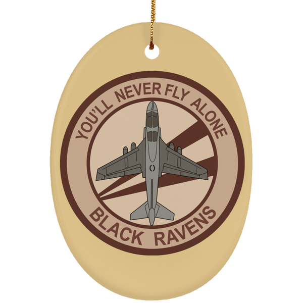 VAQ 135 2 Ornament - Oval