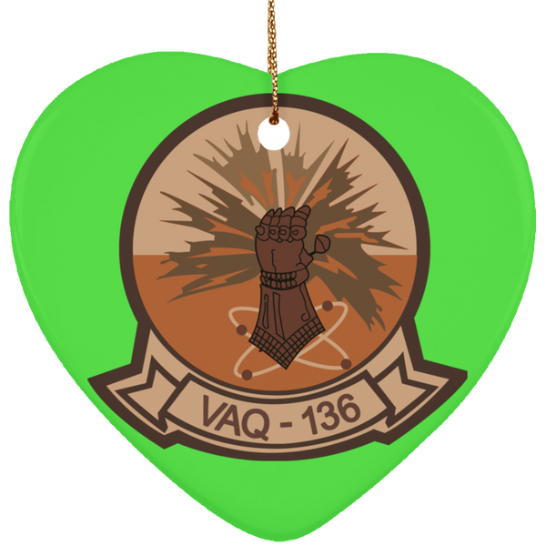 VAQ 136 2 Ornament - Heart