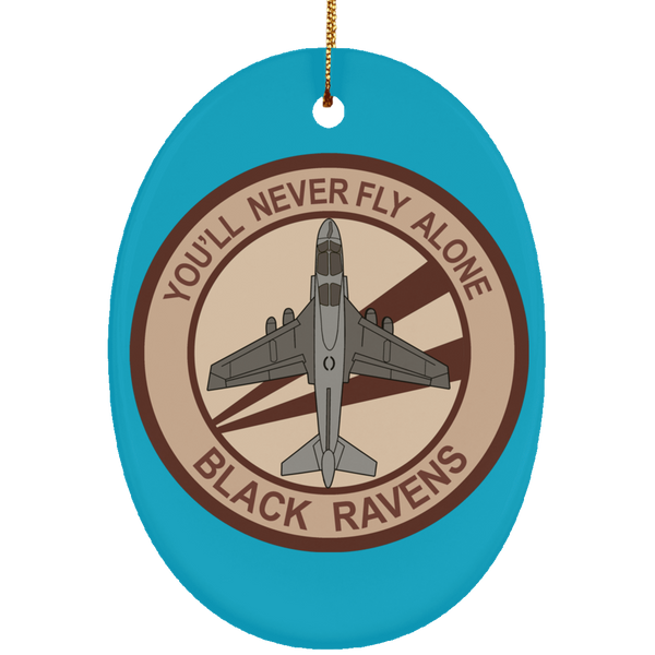 VAQ 135 2 Ornament - Oval