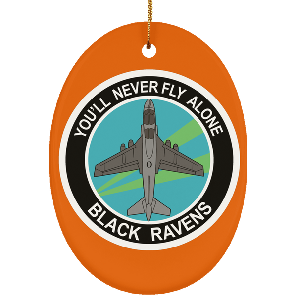 VAQ 135 3 Ornament - Oval