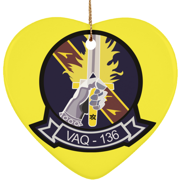 VAQ 136 1 Ornament - Heart