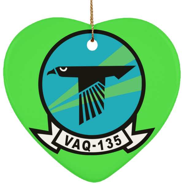 VAQ 135 1 Ornament- Heart