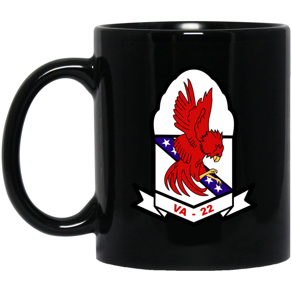 VA 22 1 Black Mug - 11oz