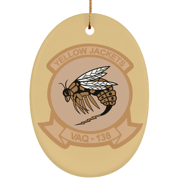 VAQ 138 2 Ornament - Oval