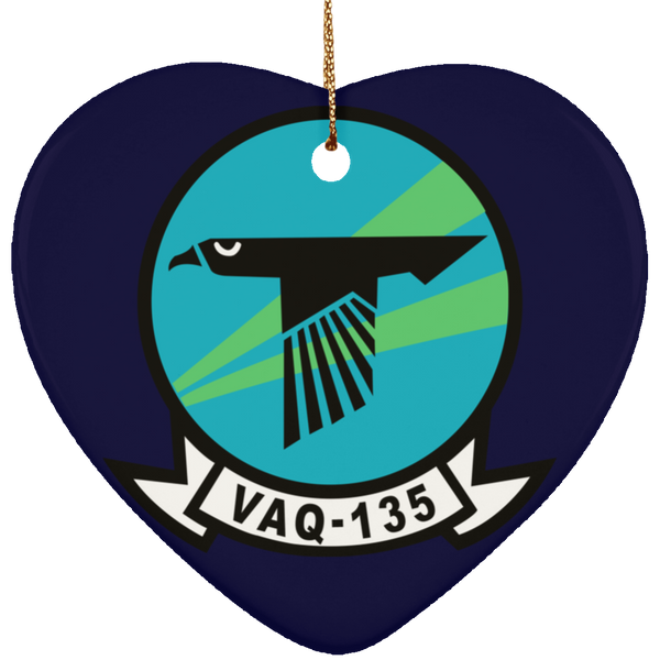 VAQ 135 1 Ornament- Heart