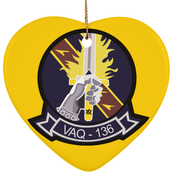VAQ 136 1 Ornament - Heart