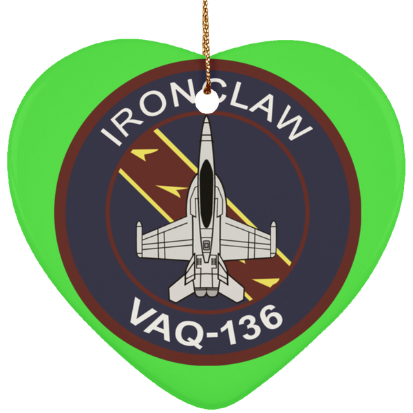 VAQ 136 5 Ornament - Heart