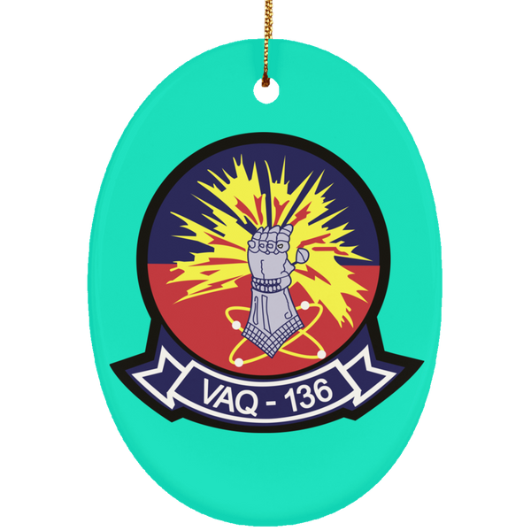 VAQ 136 4 Ornament - Oval