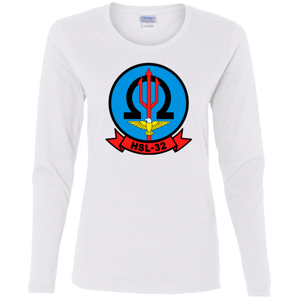 HSL 32 1 Ladies' Cotton LS T-Shirt