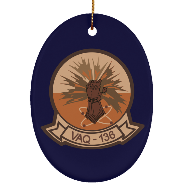 VAQ 136 2 Ornament - Oval