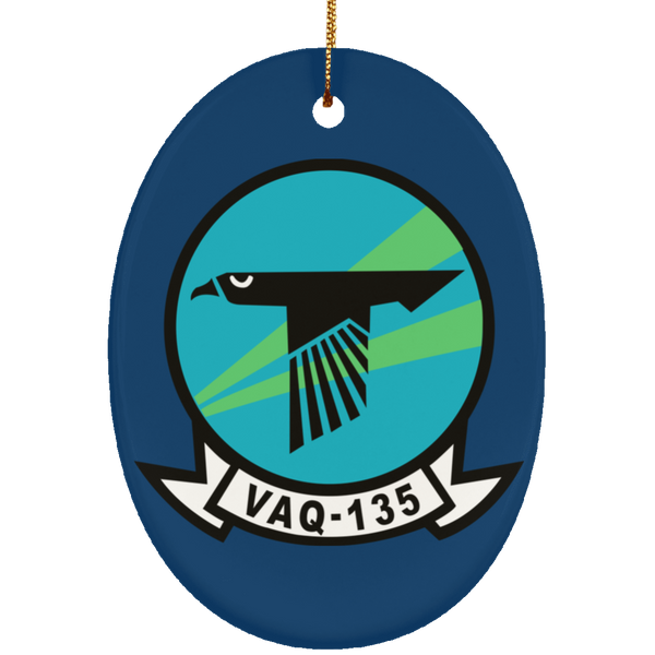 VAQ 135 1 Ornament - Oval