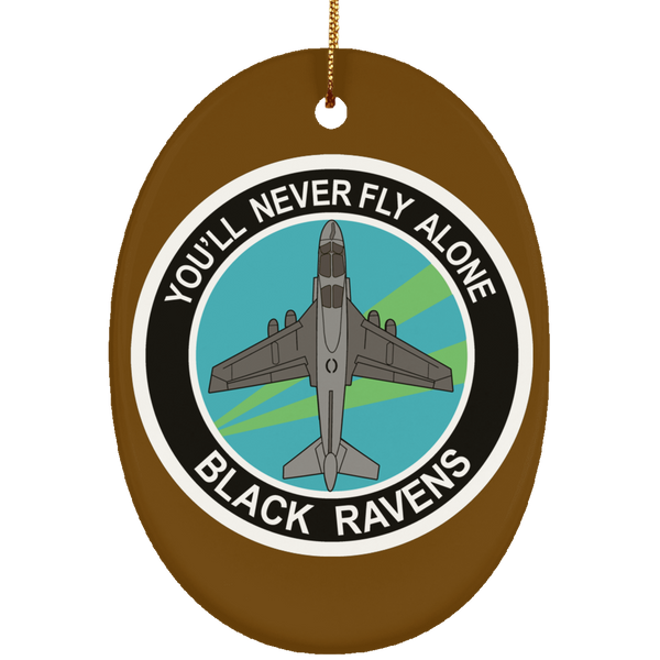VAQ 135 3 Ornament - Oval