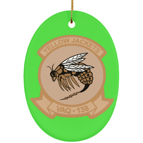 VAQ 138 2 Ornament - Oval