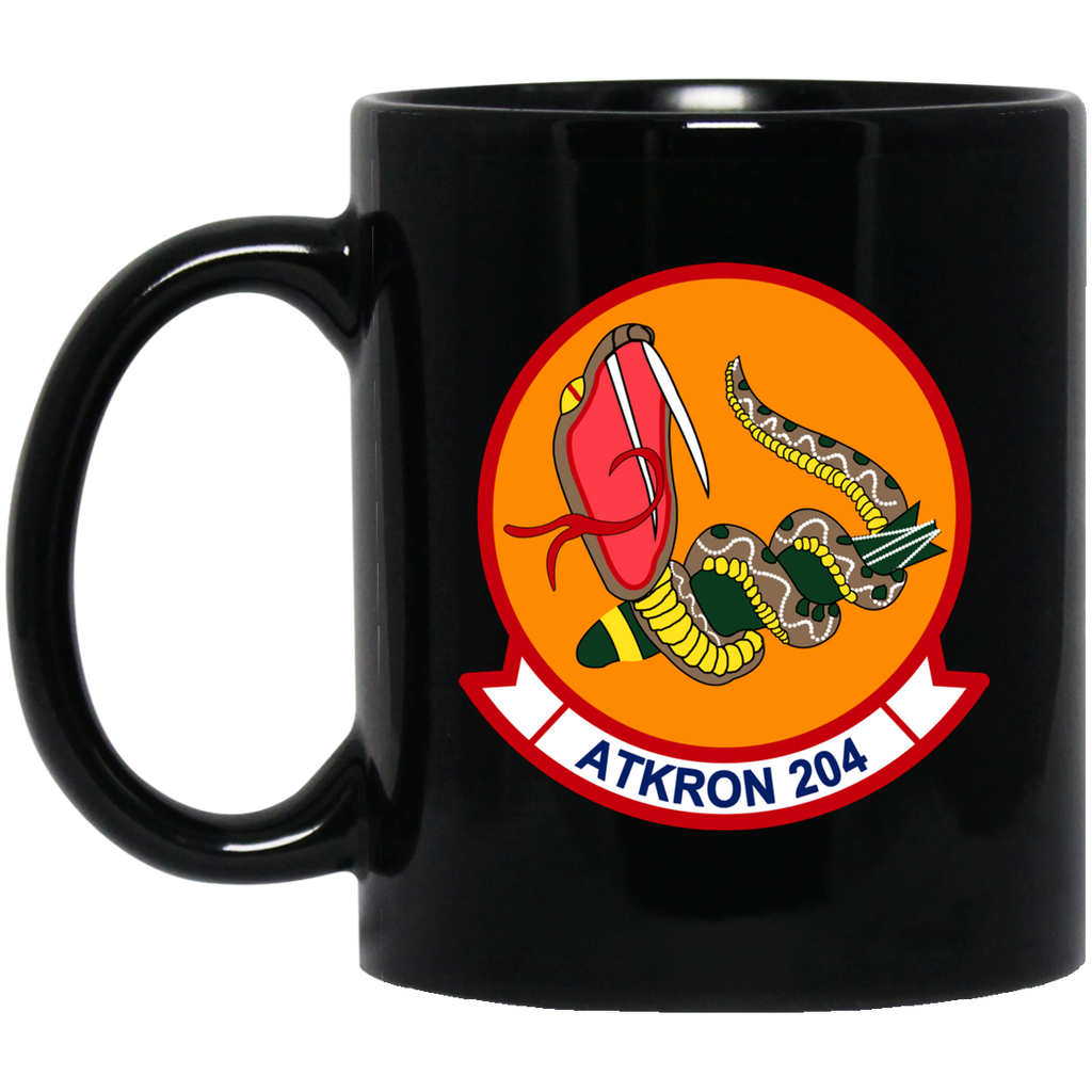 VA 204 2 Black Mug - 11oz