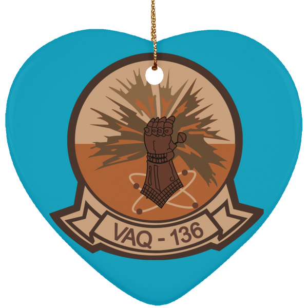 VAQ 136 2 Ornament - Heart