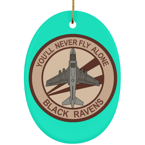 VAQ 135 2 Ornament - Oval