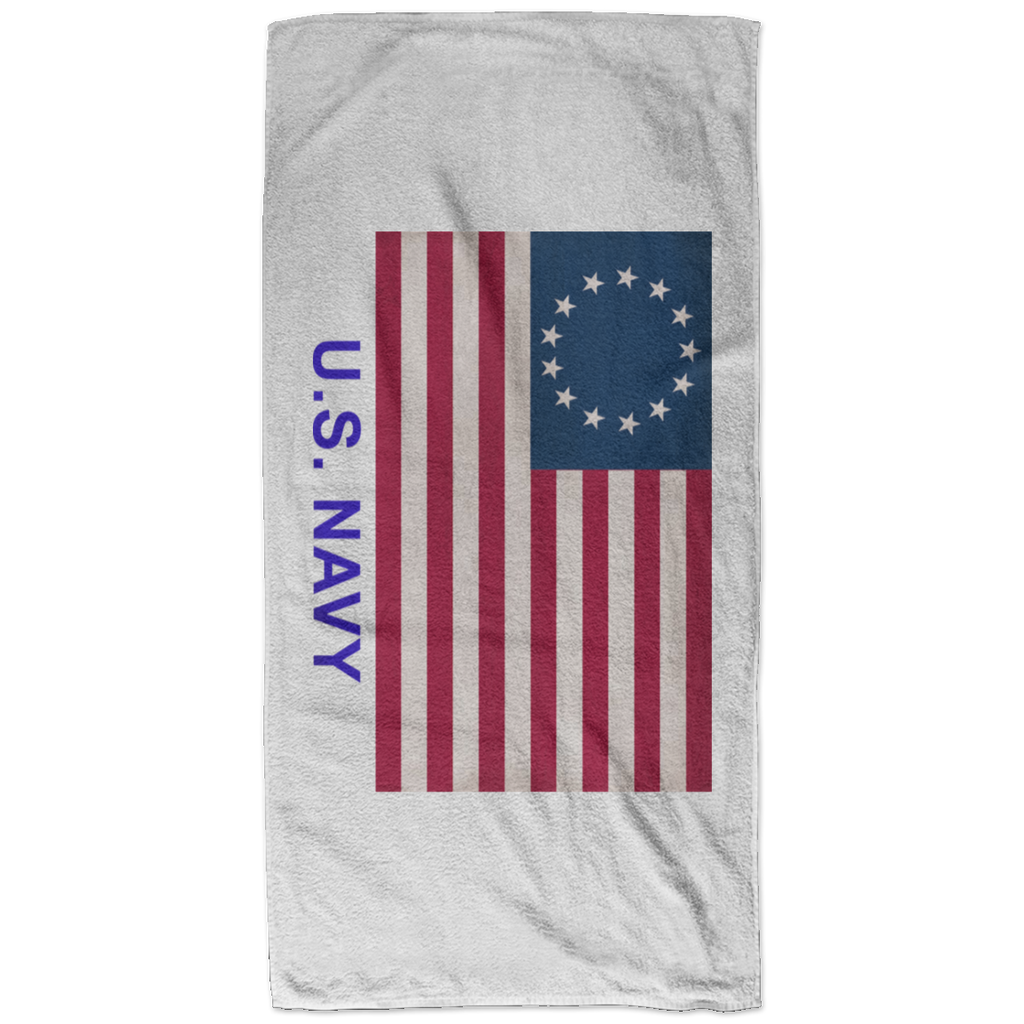 Betsy Ross USN Bath Towel - 32x64