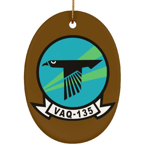 VAQ 135 1 Ornament - Oval