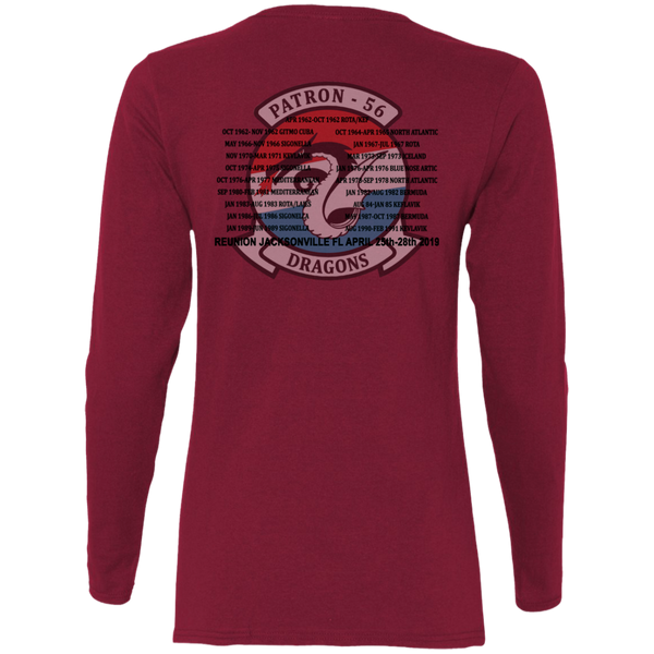 VP 56 6c Ladies' Cotton LS T-Shirt