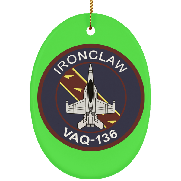 VAQ 136 5 Ornament - Oval