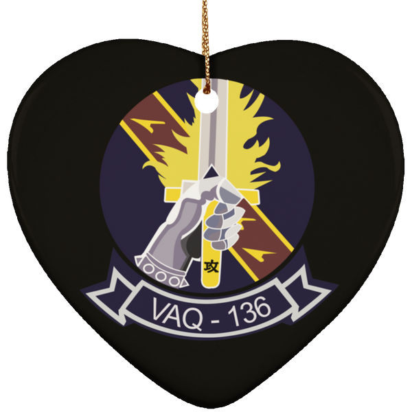 VAQ 136 1 Ornament - Heart