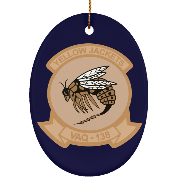 VAQ 138 2 Ornament - Oval