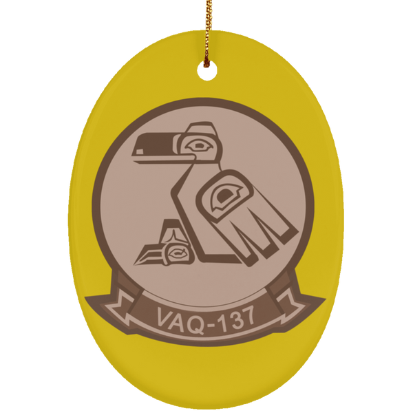 VAQ 137 2 Ornament - Oval