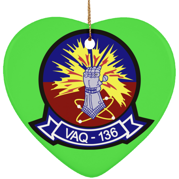 VAQ 136 3 Ornament - Heart